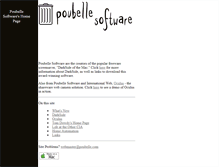 Tablet Screenshot of poubelle.com